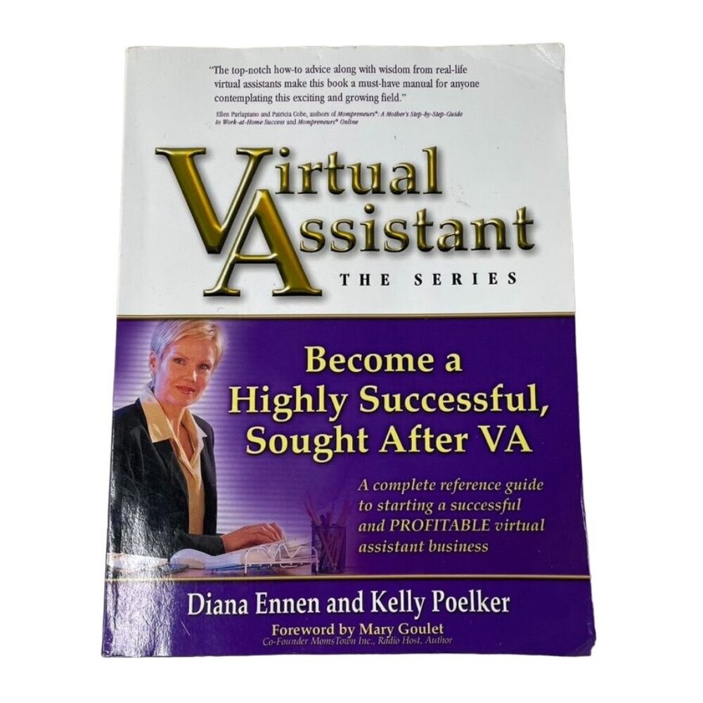 Virtual Assistant Guide Book VA Series 2003 Diana Ennen Kelly Poelker Paperback